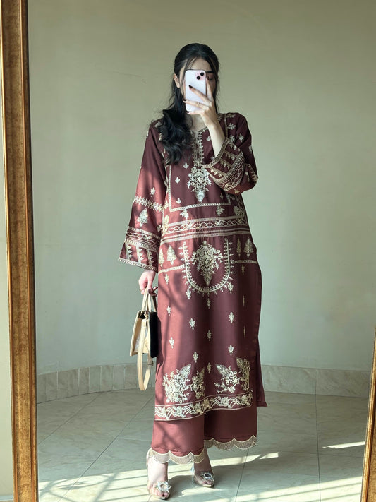 Libas embroidery 2pc