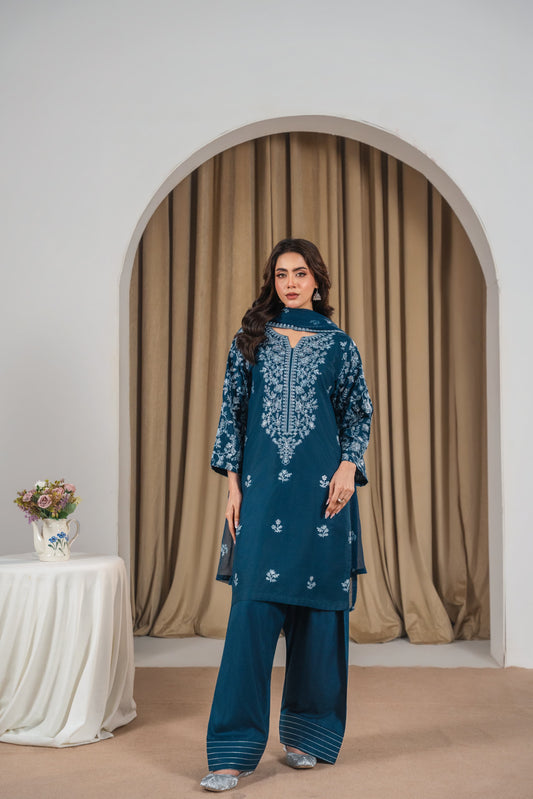 FARI EMBROIDERED 3PC (FARSHI